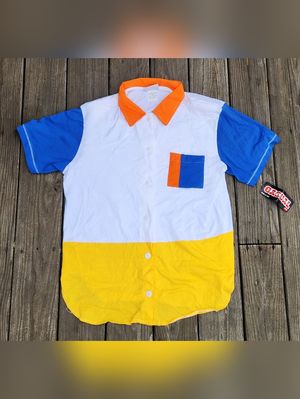 Vintage 90s Casual Knitwear by Dobie Shirt * NWT *